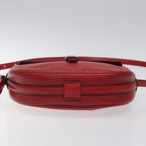LOUIS VUITTON Epi Jeune Fille MM Shoulder Bag Red M52157 LV Auth 120142 - Picture 7 of 16